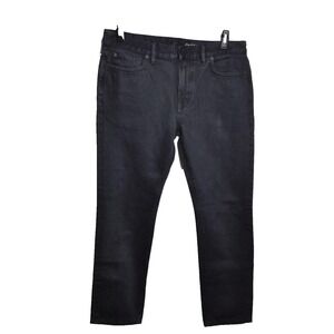 Outerknown Jeans Mens‎ 34x29 (33x30T) Black S.E.A. Organic Cotton Denim